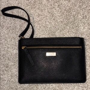 Kate Spade Black Wristlet